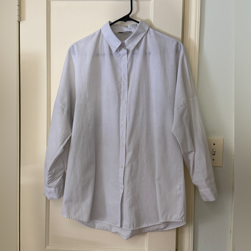 Classic White Button Down Shirt